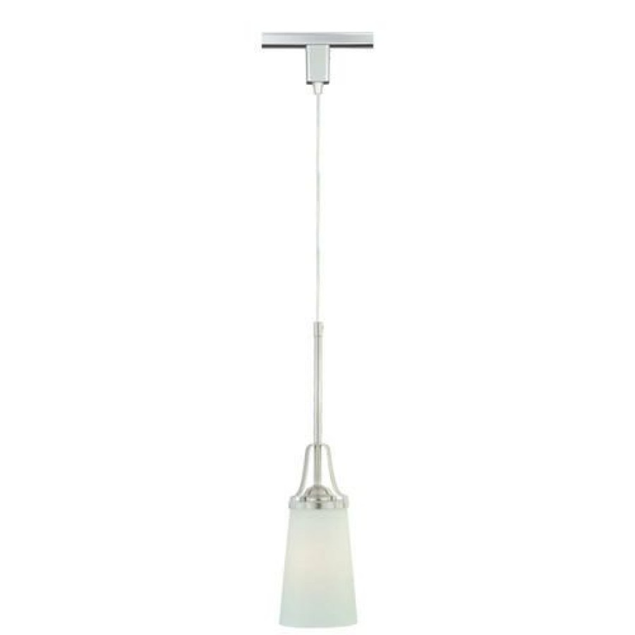 Lighting & Ceiling Fans *  | Buy Patriot Lighting® Chambord 1-Light Silver Track Lighting Pendant